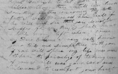 In Joseph Smith’s letter, what do “old major” and “little prattlers” refer to?