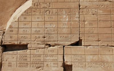 How is geological time determined and when was the calendar invented?