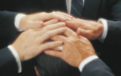 Can a counselor in the stake presidency set apart the Elders Quorum president?