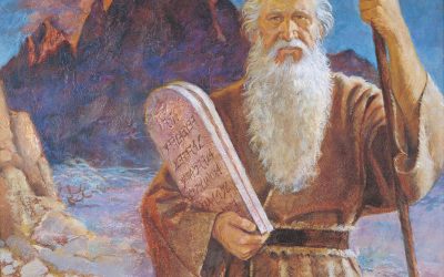 How was baptism done at the time of Moses in the Desert?