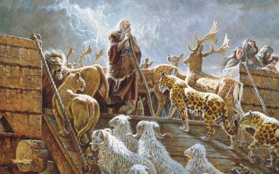Were there more people on the ark than Noah, his three sons and their wives?