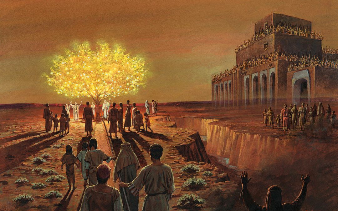 What is the symbolism of the fruit of the tree of life seen in the vision of the prophet Lehi?