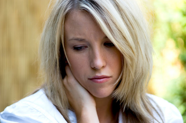 sad woman