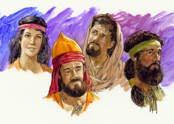 How many judges were there in the Book of Judges?