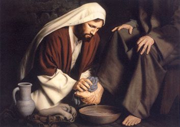 Is the washing of feet an ordinance?