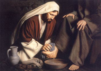 Is the washing of feet an ordinance?
