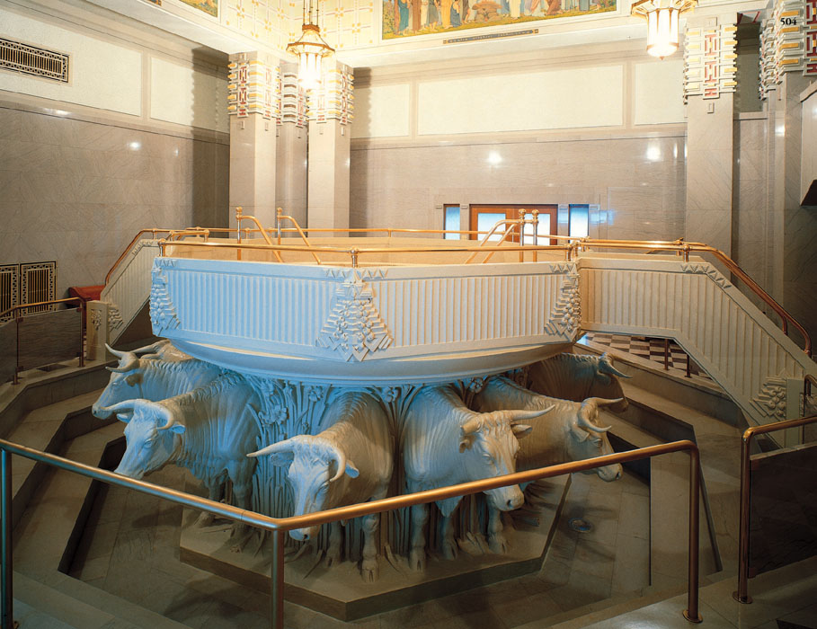 Baptismal Font at an LDS Temple | Discussing Elias vs Elijah | Is Elias the Same as Elijah in the Bible?