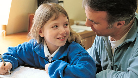 Mormon Parent-child-talking