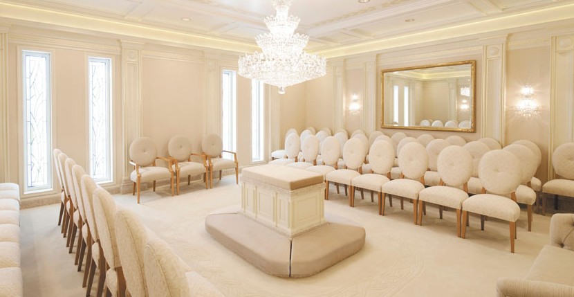 Mormon Temple Sealing Room