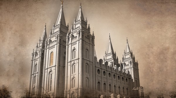 What is the origin of the Salt Lake City Temple?
