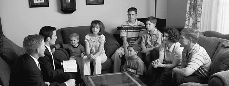 missionaries teaching