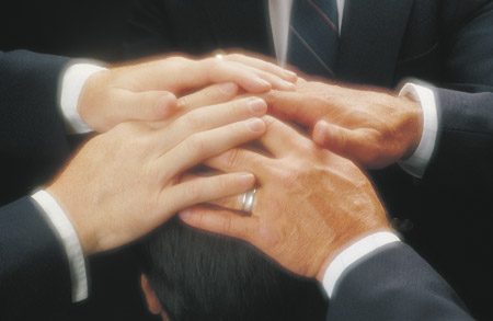 laying of hands