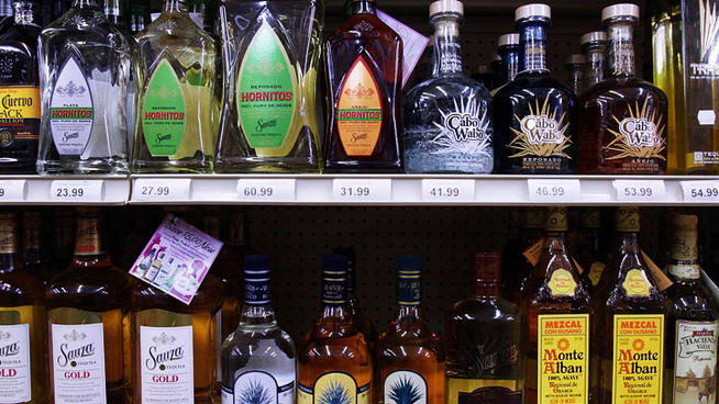 bottles of wines and beer
