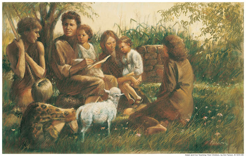 Who atoned for beings before Adam’s fall?