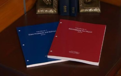 Why was the Church Handbook changed to exclude children of same-sex parents?