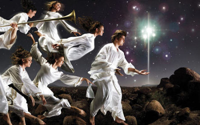 What do the scriptures mean about the gift of ministering angels?