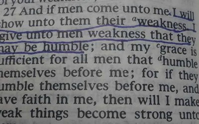 In Ether 12:27 it says that “my grace is sufficient.”  Why is it only sufficient?