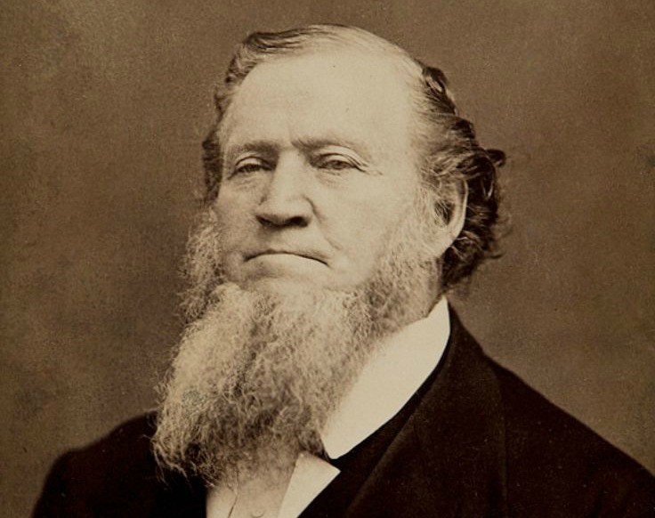 Who pronounced the apostolic ordination upon Brigham Young?