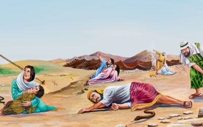 Why are serpents used to represent Christ?