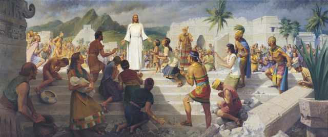 What is the timeline between Christ’s resurrection and His visit to the Nephites?