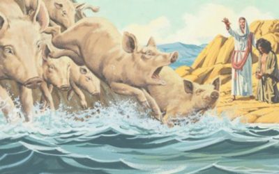 Why would Christ cast the demons into the swine knowing it would result in the caretakers losing their source of income?
