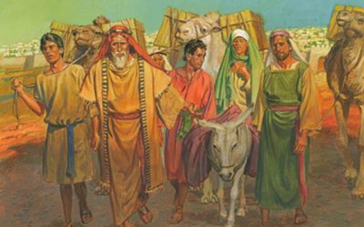Is there any symbolism in the fact that Nephi reports that his father dwelt in a tent?