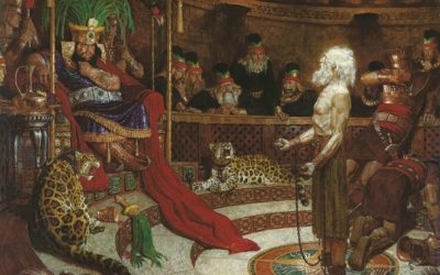 In Mosiah, how is Abinadi making a connection to God the Father?