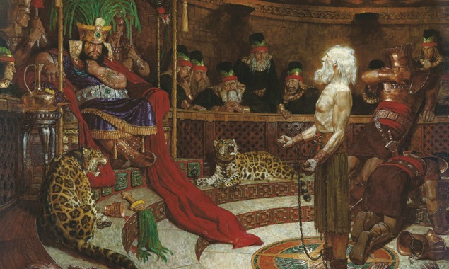 In Mosiah, how is Abinadi making a connection to God the Father?