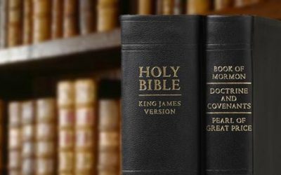Where in the Bible does it say that there is a Mormon book?