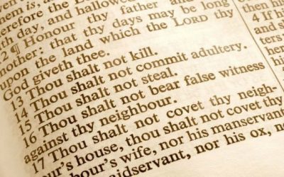 Is there a difference between a law and a commandment?