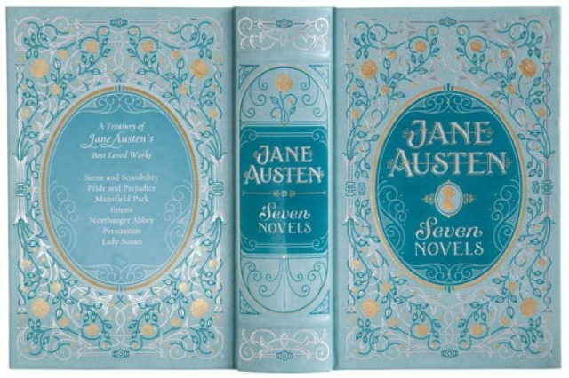 Yellow & Blue Cover of Jane Austen Seven Novels | Can Books be Porn? | Avoiding Porn Romance Novels | Is Dark Romance Porn?