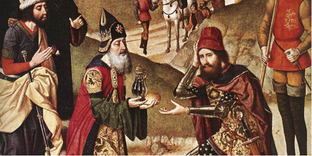 When Christ was on the earth, who did he receive the Priesthood from?