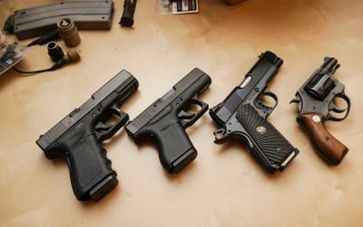 What have the brethren said about firearms for protection in the home?