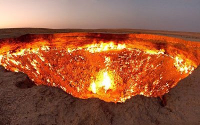 Are the gates of hell a physical place?