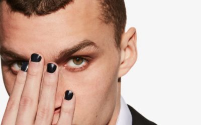 Should my son take off his black nail polish while passing the Sacrament?