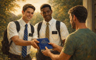 Why do missionaries only hand out the Book of Mormon?