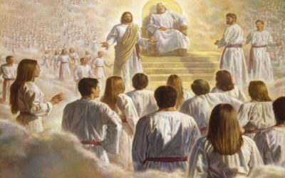 Where is it said that Satan is a spirit son of God?