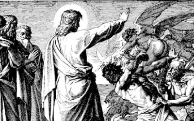 What happens to a person’s body who is possessed by an evil spirit?