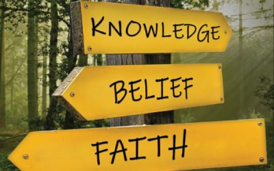 How do belief, faith and knowledge relate to each other?