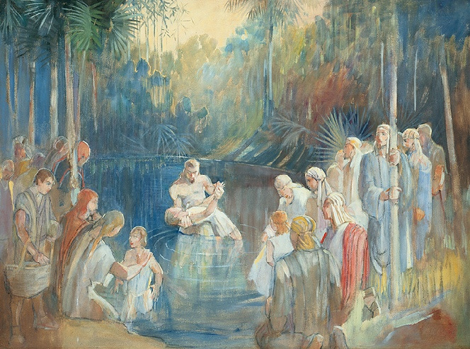 Why was baptism one of the first things that Alma did?