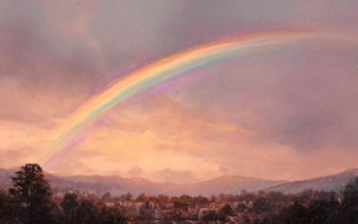 Does a year without rainbows mean Christ is coming the following year?
