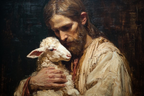 Why is Jesus Christ called the Lamb of God but also a shepherd?