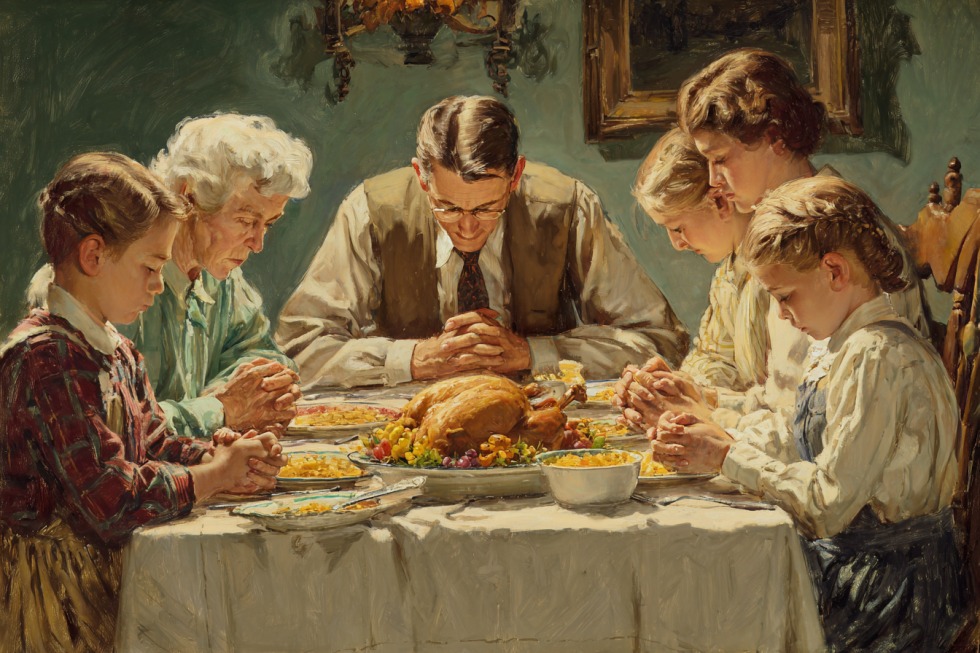 Are we commanded to bless our food before eating?
