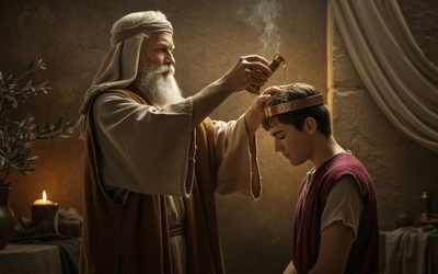 Why do we use oil when giving blessings?