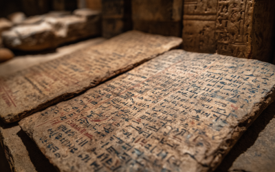 Where did the manuscript for the Bible come from?