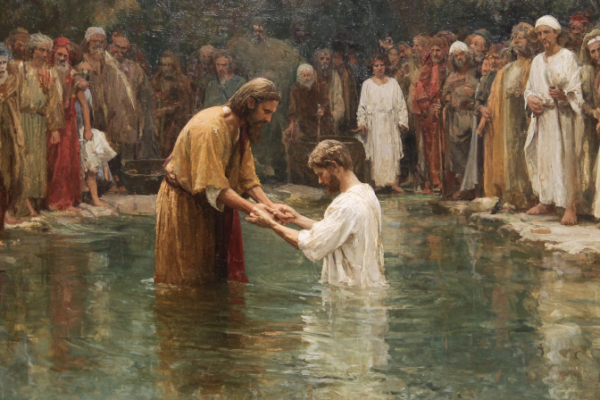 Why didn’t Jesus get baptized as a child like John the Baptist did?