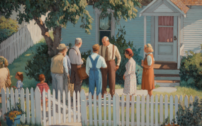What damages are done on society by not watching over our neighbors?