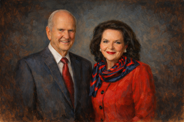Were interviews held to find President Nelson a wife after his first wife passed?
