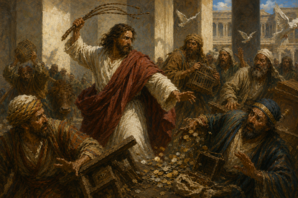 Is paying for temple clothing rental the same as money changing in Christ’s time?